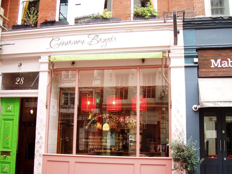 Cinnamon Bazaar WC2 Sep 2017. (Pub, External, Key). Published on 17-09-2017