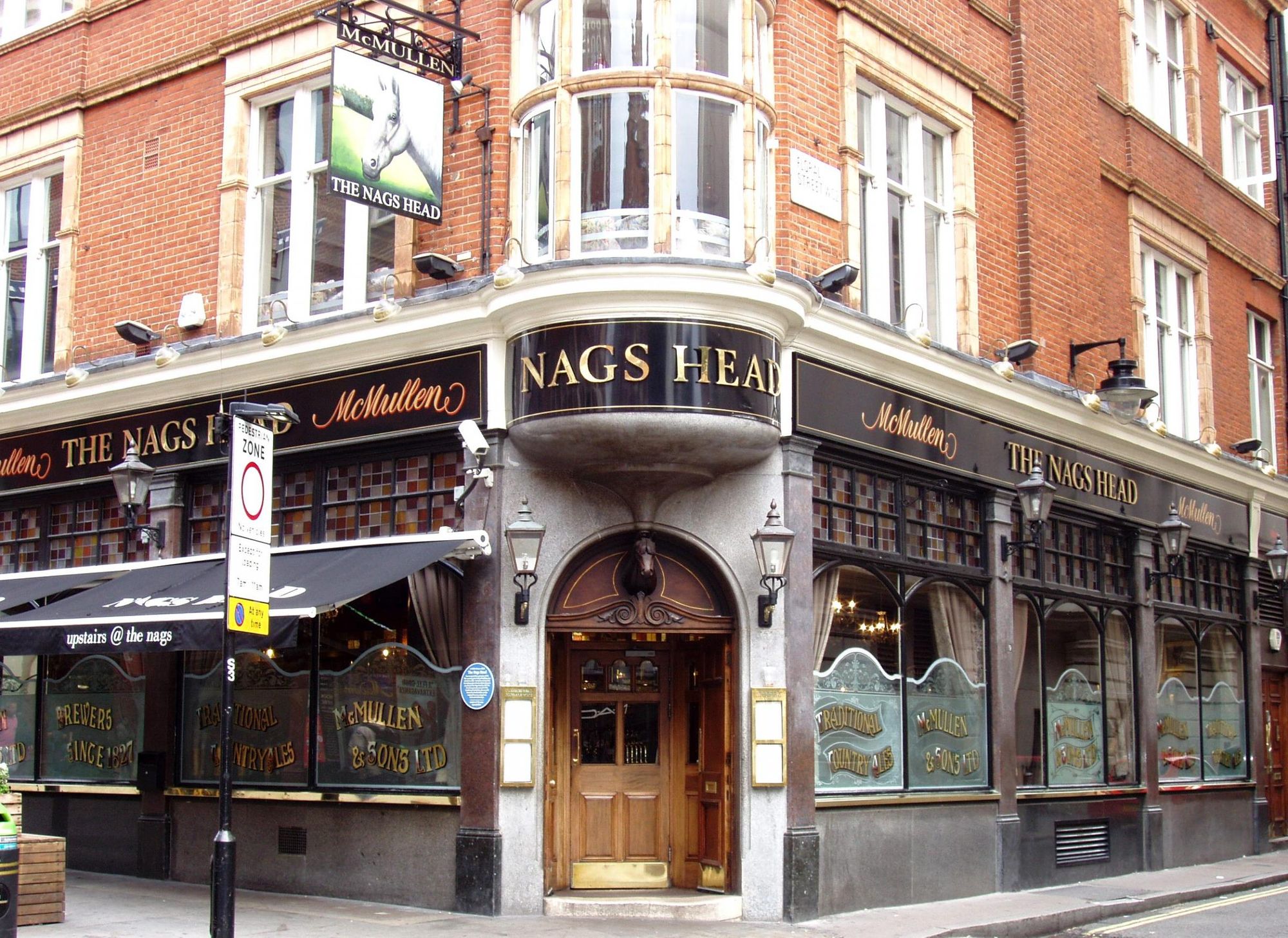Nags Head WC2-1 Sep 2017. (Pub, External, Key). Published on 17-09-2017