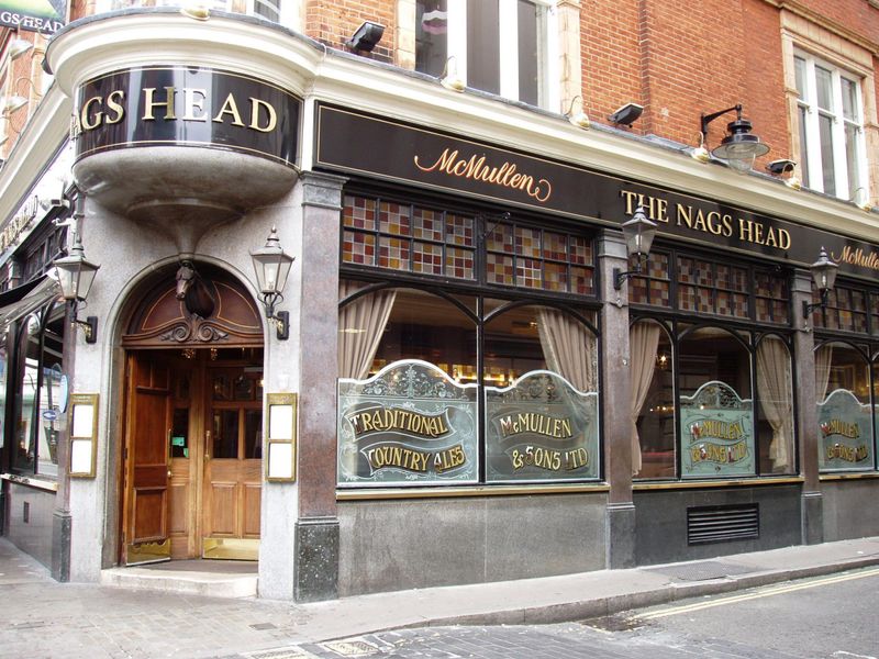 Nags Head WC2-2 Sep 2017. (Pub, External). Published on 17-09-2017 
