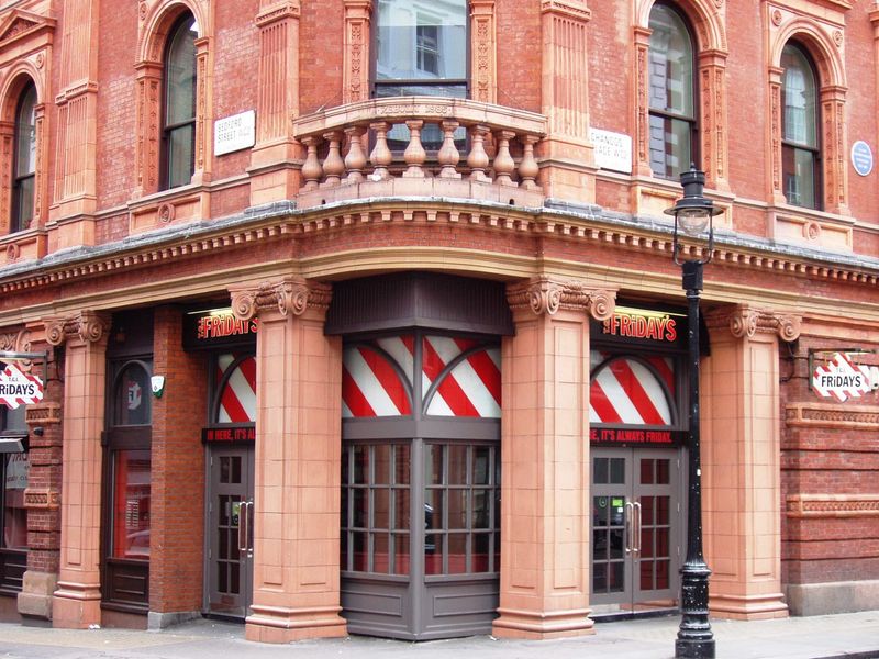 TGI Fridays WC2E. (Pub, External, Key). Published on 17-09-2017 