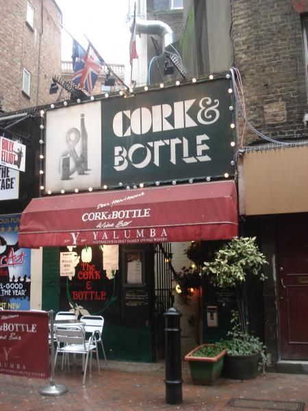 Cork & Bottle - Covent Garden. (External, Key). Published on 15-08-2013