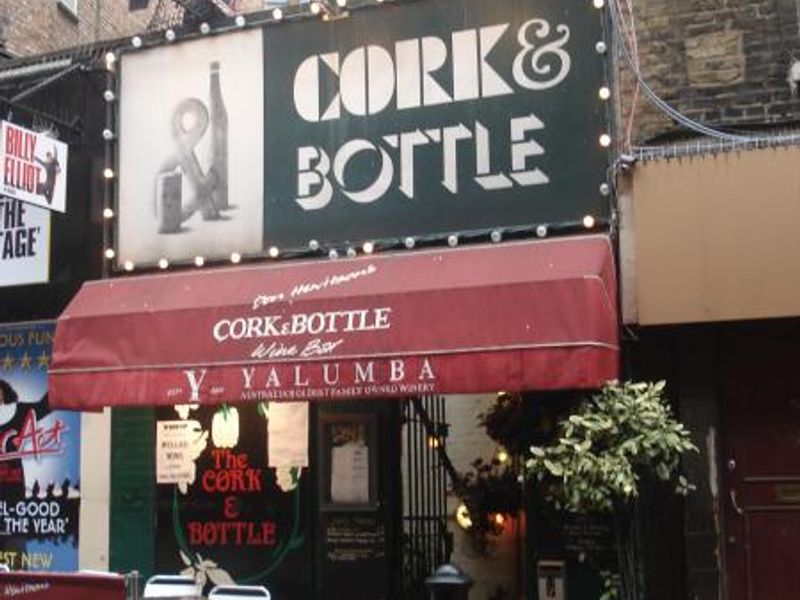Cork & Bottle - Covent Garden. (External, Key). Published on 15-08-2013