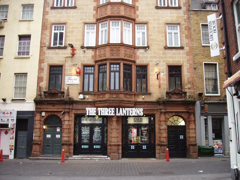 Three Lanterns Dec 2024. (Pub, External, Key). Published on 27-12-2024