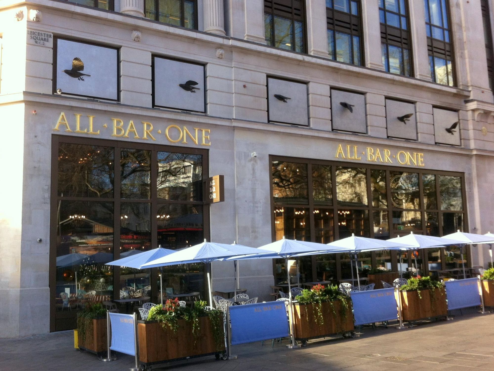 All Bar One, Leics Sq - Dec'16. (Pub, External, Key). Published on 22-12-2016