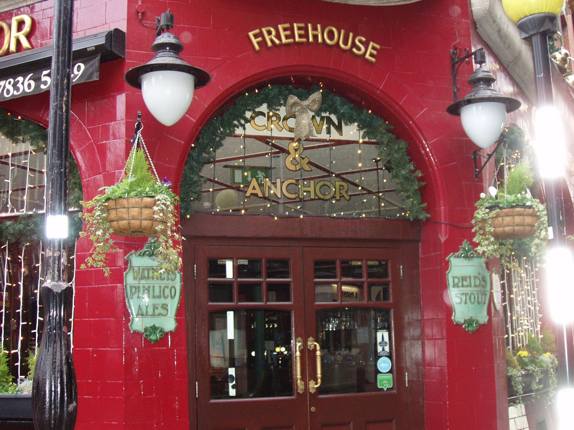 Crown & Anchor WC2-3 Jan 2017. (Pub, External). Published on 08-01-2017