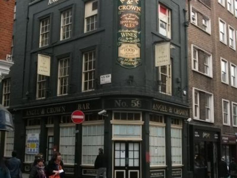 Angel May 2014 01. (Pub, External, Sign). Published on 13-05-2014