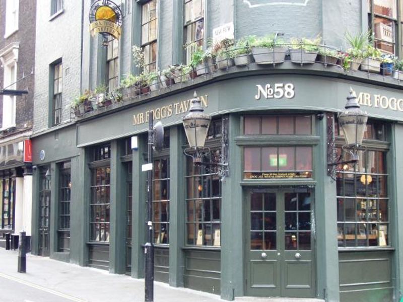 Mr Foggs WC2-1 Oct 2015. (Pub, External, Key). Published on 18-10-2015