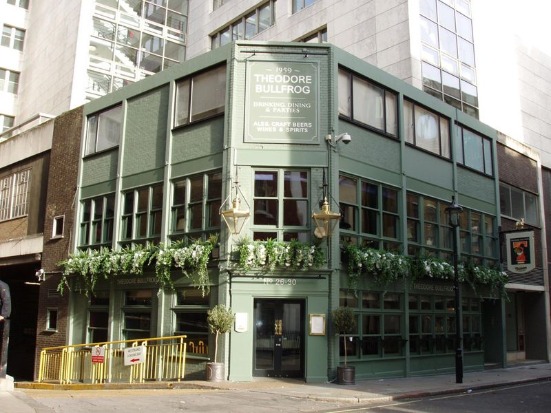 Theodore Bullfrog WC2 Oct 2019. (Pub, External). Published on 27-10-2019 
