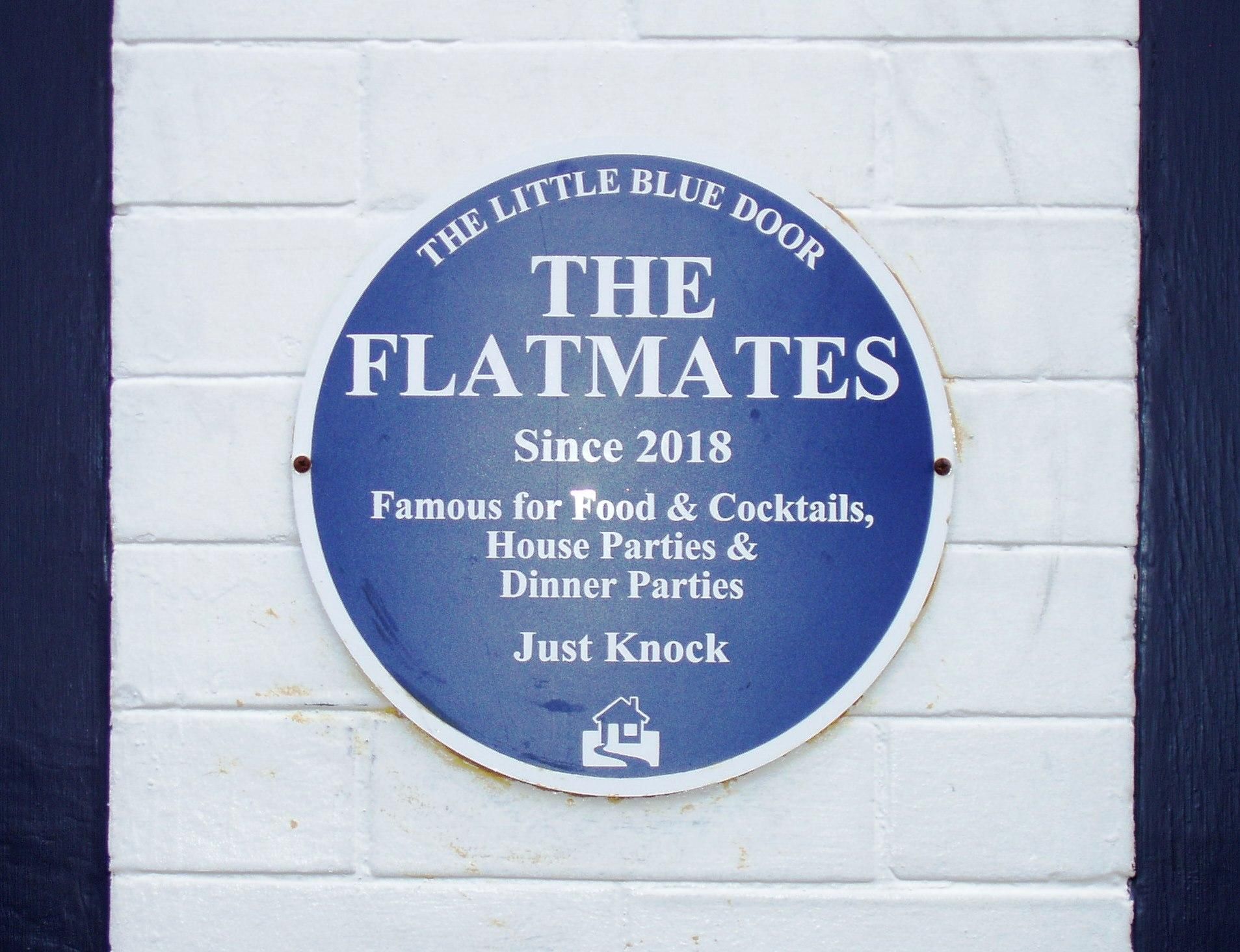 Little Blue Door SW6-3 Jan 2020. (Pub, External, Sign). Published on 05-01-2020