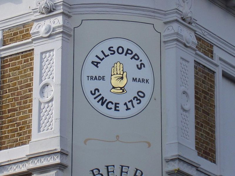 Pelican Allsopps sign Mar 2022. (Pub, External). Published on 20-03-2022 