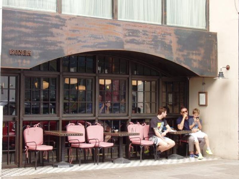Electric Diner W11 June 2015. (Pub, External, Key). Published on 28-06-2015