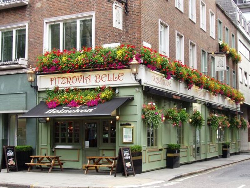 Fitzrovia Belle W1 Sep 2015. (Pub, External, Key). Published on 13-09-2015