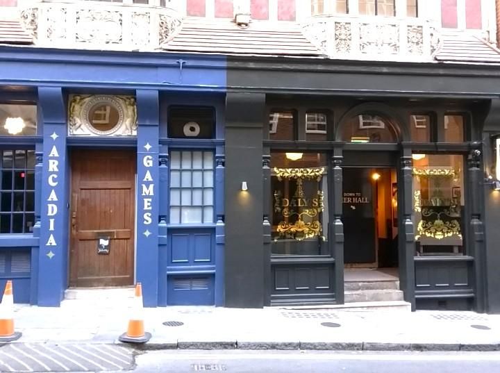 Daly's Beer Hall AB-1 Sept 2025. (Pub, External, Key). Published on 23-09-2025