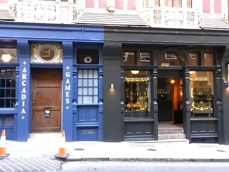 Daly's Beer Hall AB-1 Sept 2025. (Pub, External, Key). Published on 23-09-2025