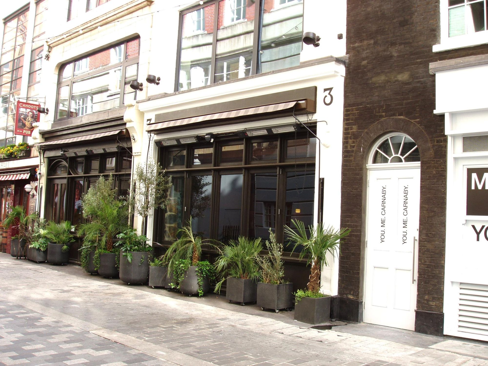 Two Floors W1 Apr 2025. (Pub, External, Key). Published on 20-04-2025
