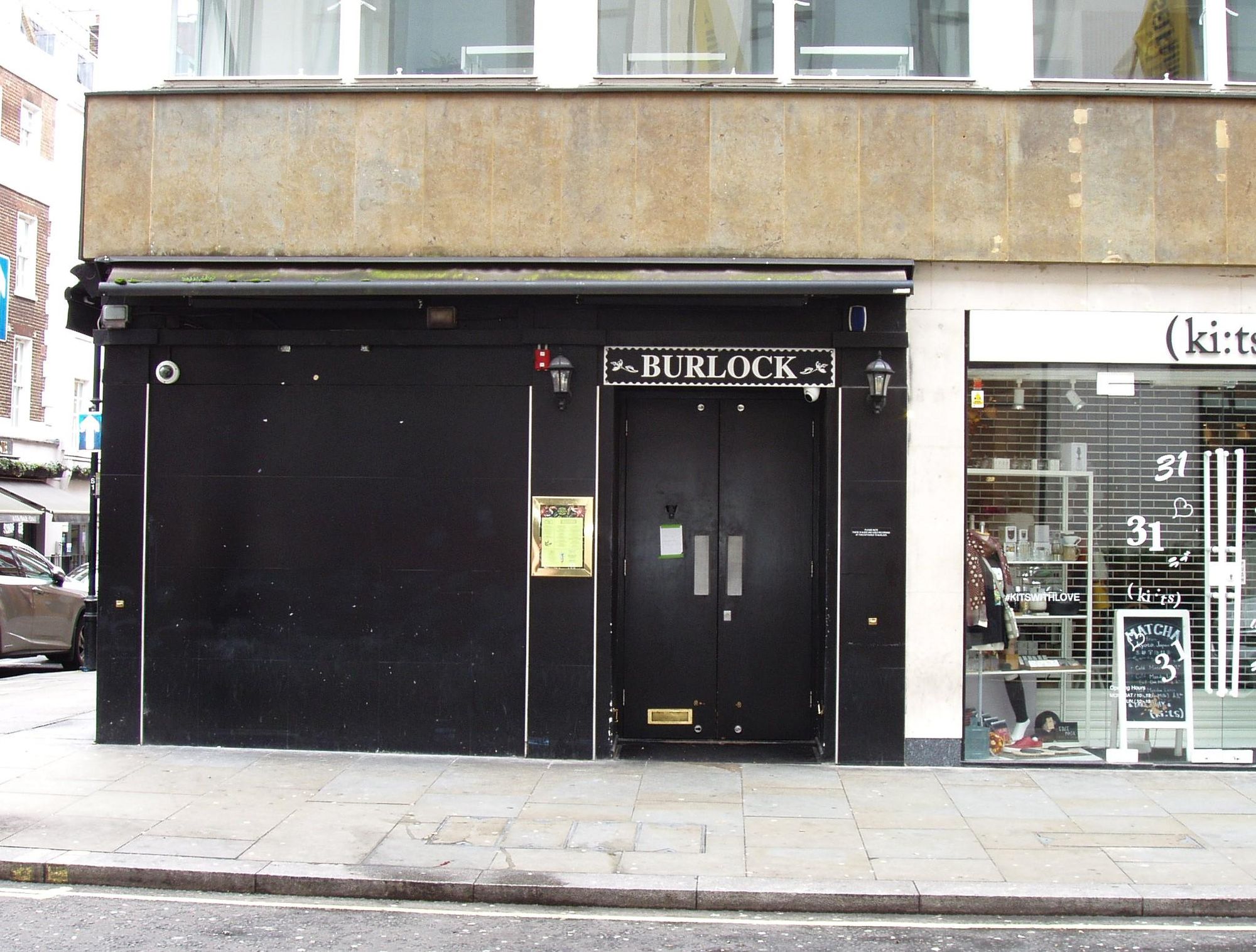 Burlock W1 Mar 2023. (Pub, External, Key). Published on 19-03-2023