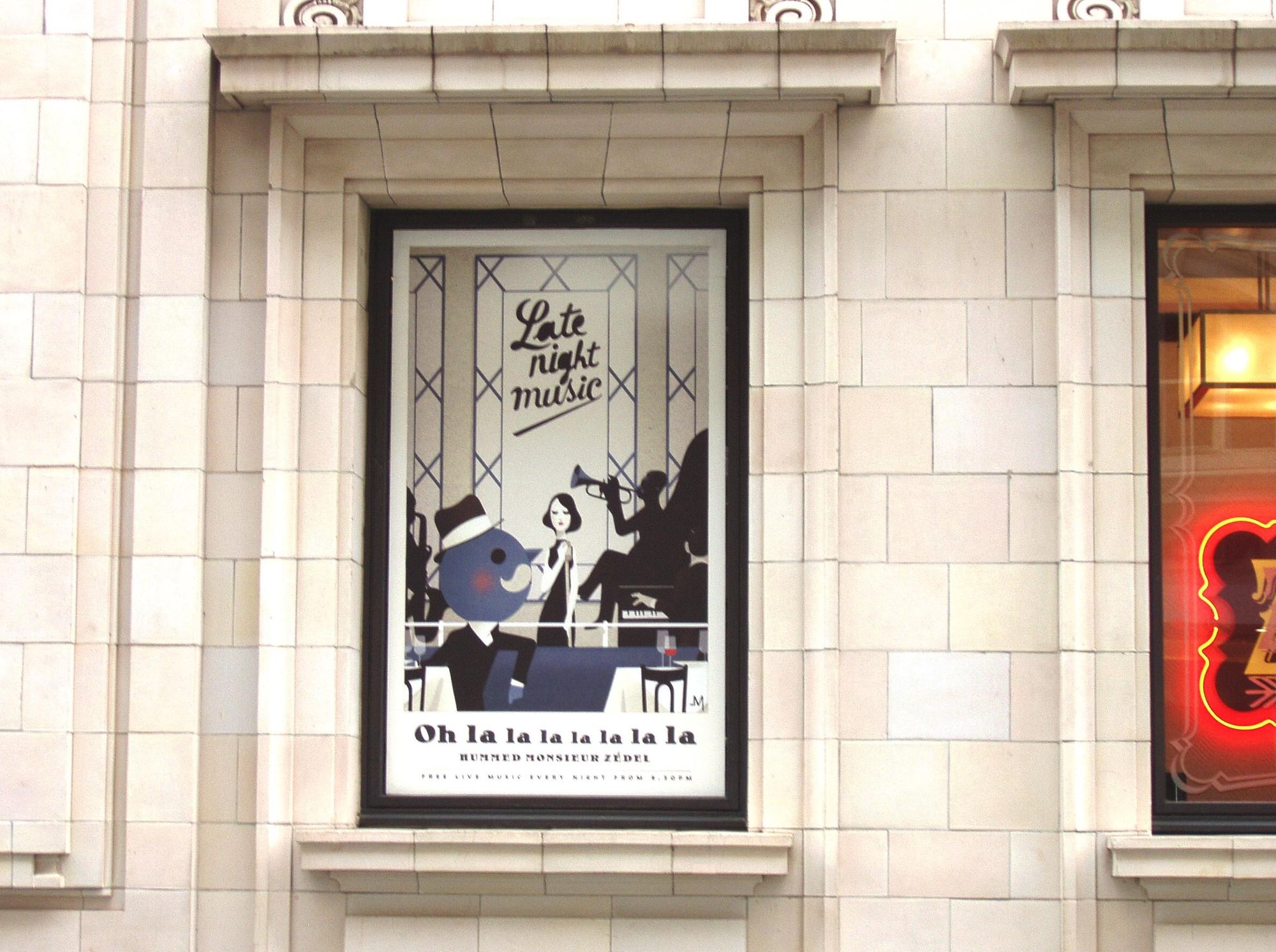 Bar Americain1 Oct 2017. (External, Sign). Published on 04-10-2017