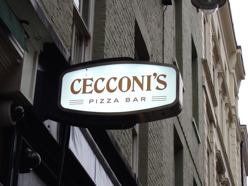 Cecconi Soho-2 Jan 2022. (Pub, External, Sign). Published on 23-01-2022
