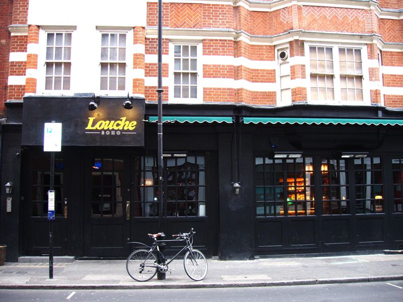 Louche Soho Jan 2022. (Pub, External, Key). Published on 23-01-2022