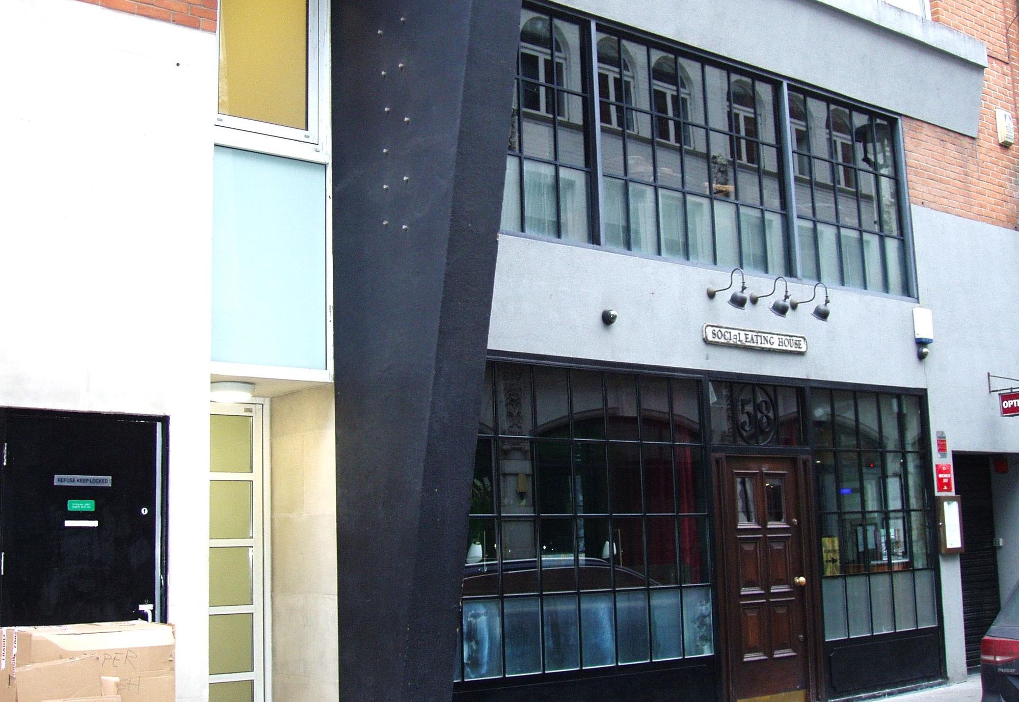 Blind Pig at Social Eating House Soho Jan 2022. (Pub, External, Key). Published on 23-01-2022