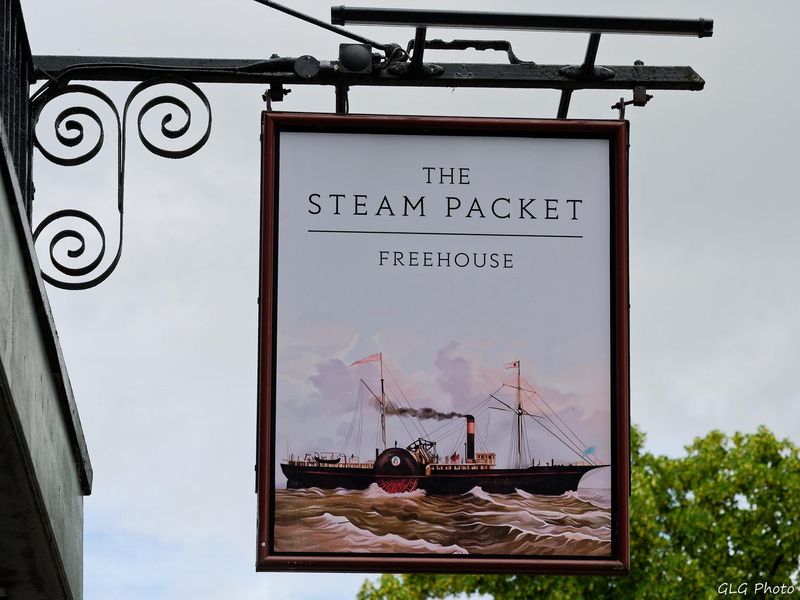 The Steam Packet Pub Sign (June 2026). (External, Sign). Published on 13-06-2026 