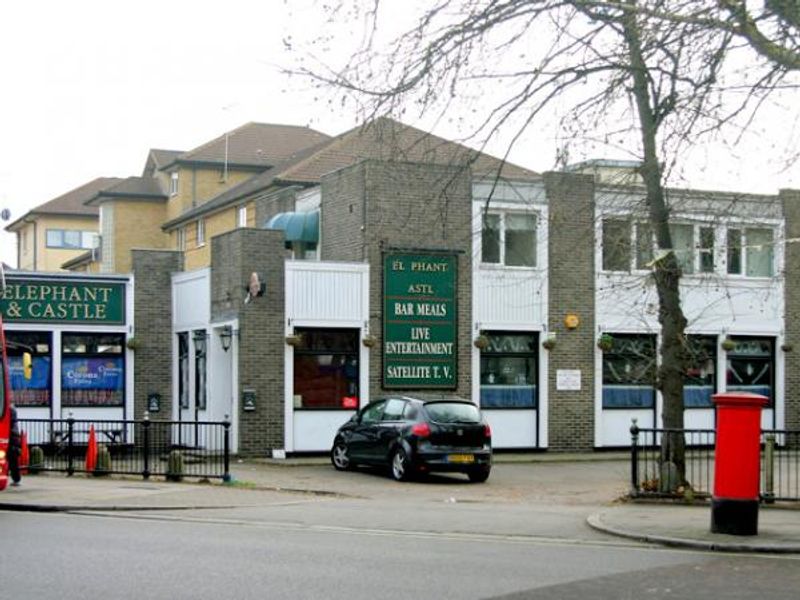 Elephant & Castle, W9 - Ext (pe-demolition) - unknown date. (Pub, External, Key). Published on 13-08-2016