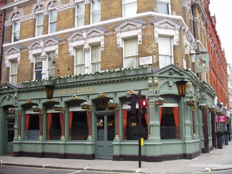 George Fitzrovia-1 Jan 2022. (Pub, External, Key). Published on 23-01-2022