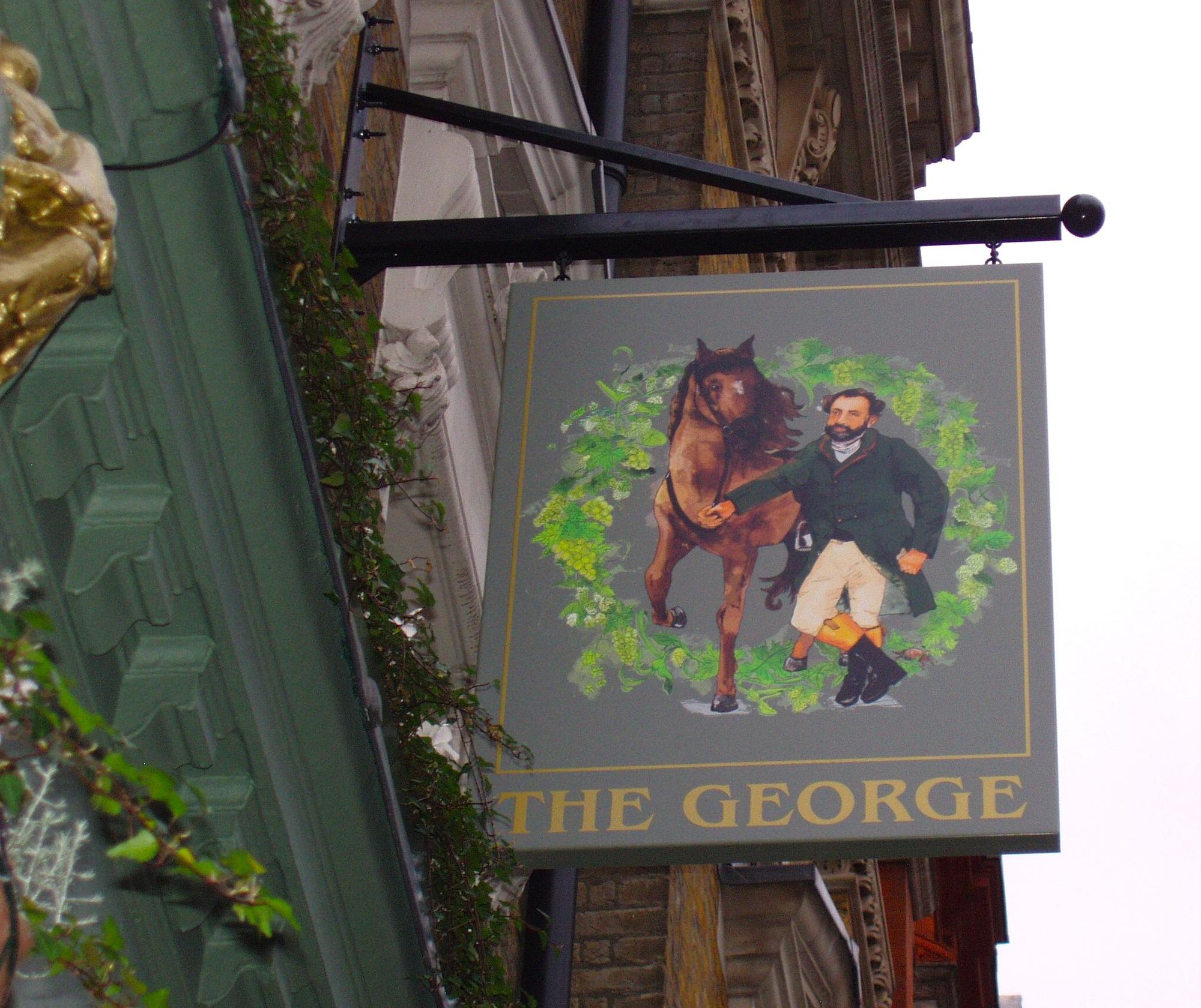 George Fitzrovia-3 Jan 2022. (Pub, External, Sign). Published on 23-01-2022