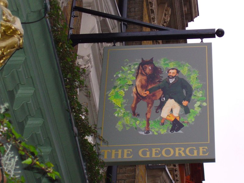 George Fitzrovia-3 Jan 2022. (Pub, External, Sign). Published on 23-01-2022 