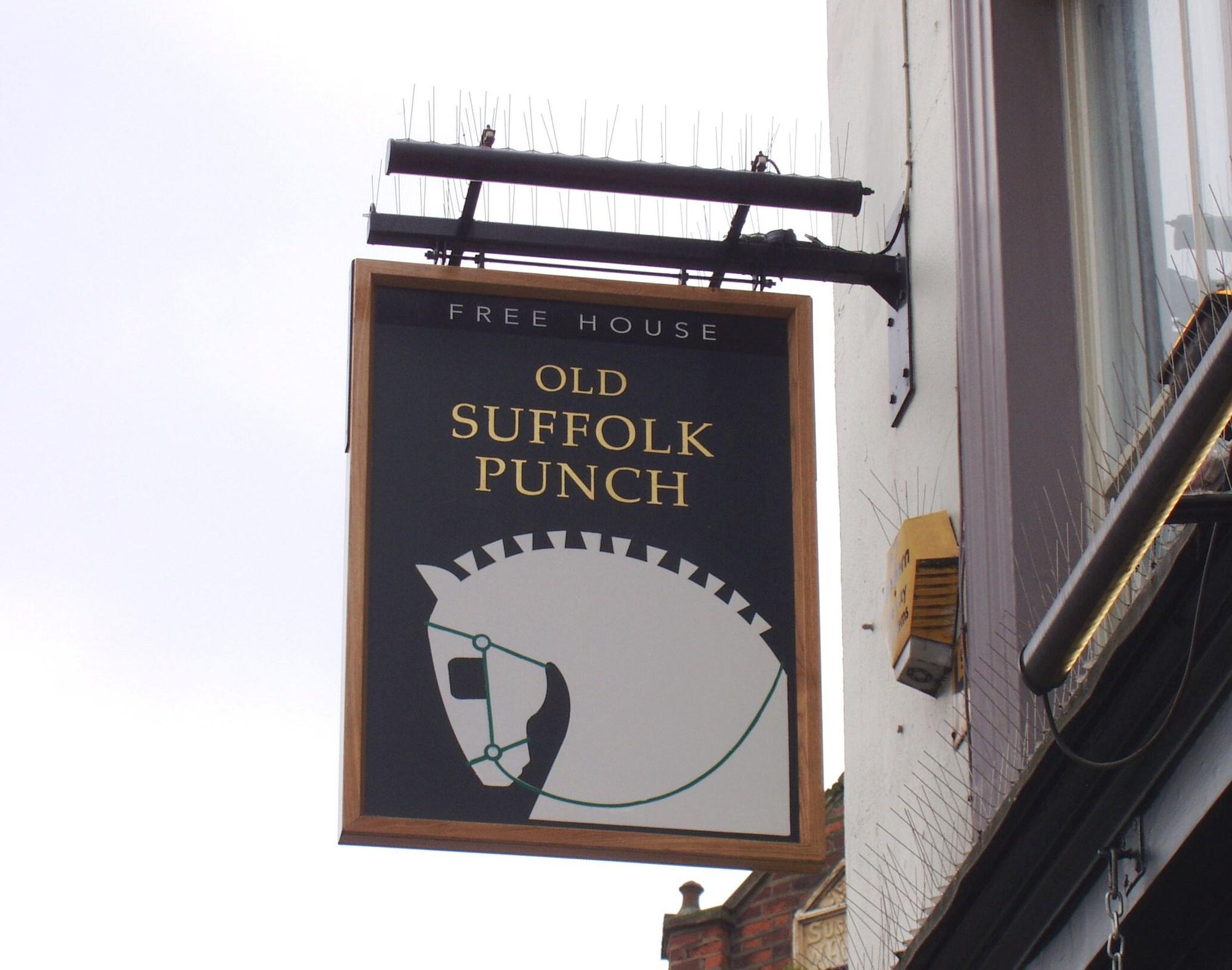 Old Suffolk Punch W6-sign Mar 2018. (Pub, External, Sign). Published on 25-03-2018