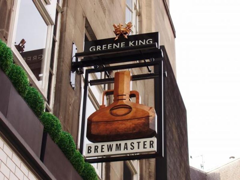 Brewmaster WC2 sign Oct 2015. (Pub, External, Sign). Published on 18-10-2015 