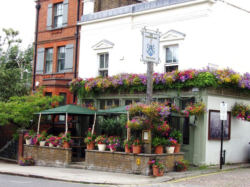 Ladbroke Arms W11-1 July 2019. (Pub, External, Key). Published on 28-07-2019