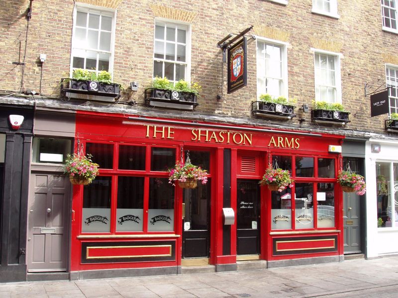 Shaston Arms W1 June 2017. (Pub, External, Key). Published on 06-06-2017