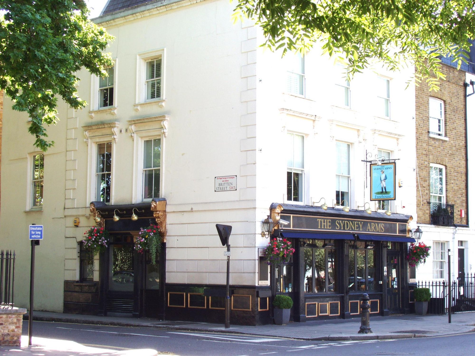 Sydney Arms SW3-3 July 2017. (Pub, External, Key). Published on 02-07-2017