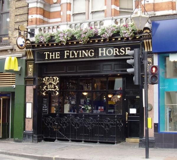 Flying Horse W1 Sep 2015. (Pub, External, Key). Published on 13-09-2015