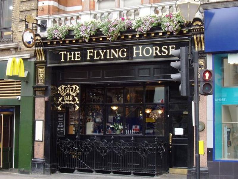 Flying Horse W1 Sep 2015. (Pub, External, Key). Published on 13-09-2015