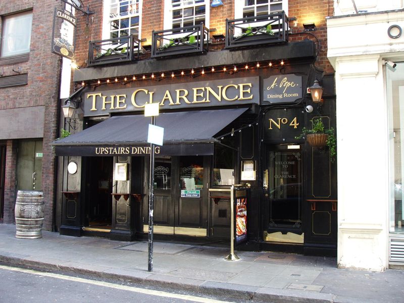 Clarence Mayfair Mar 2025. (Pub, External, Key). Published on 09-03-2025