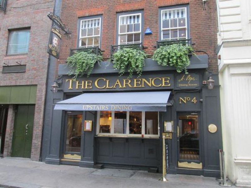 Clarence W1 September 2013. (Pub, External). Published on 05-10-2013