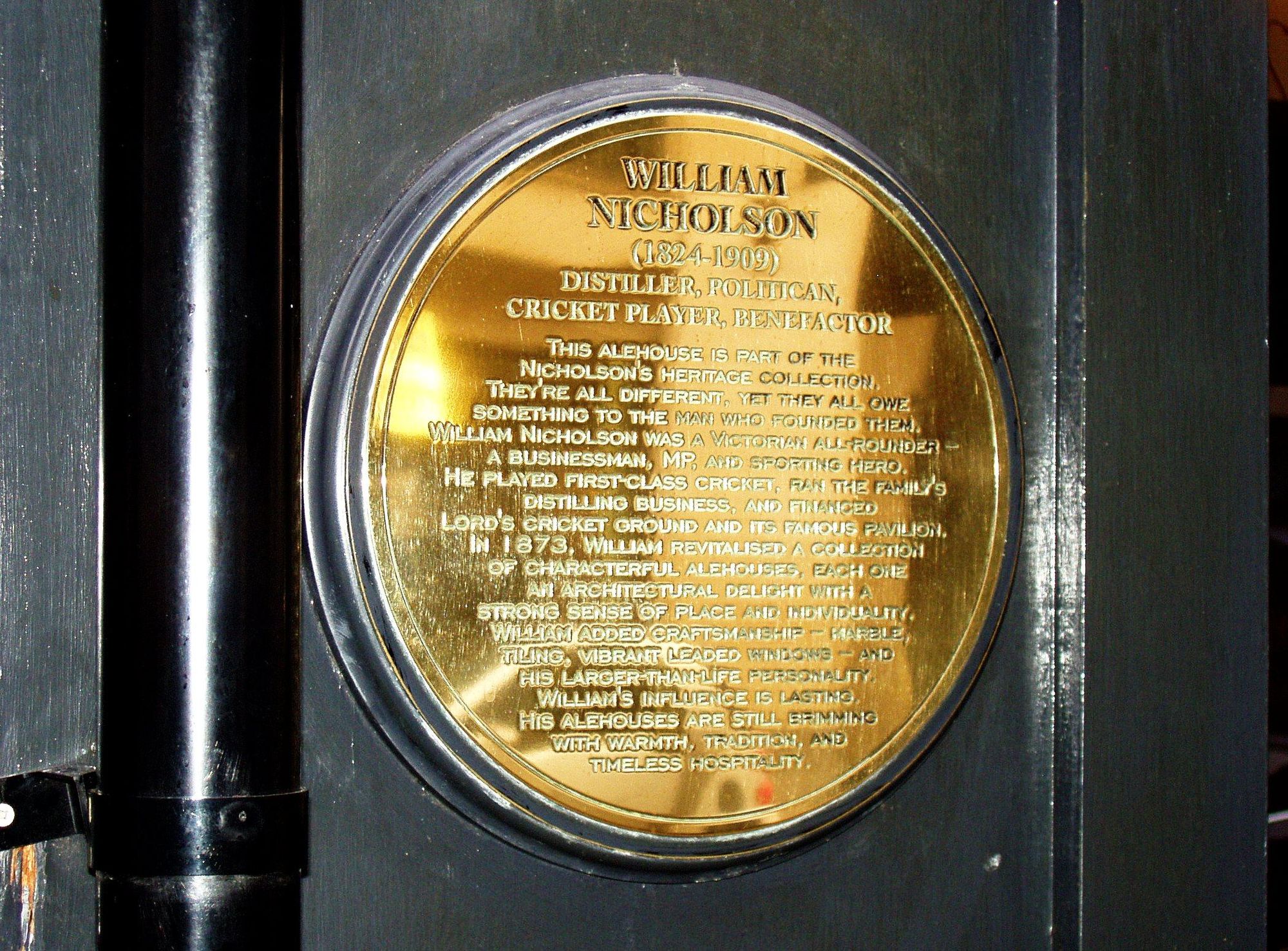 Clarence W1 wall plaque Feb 2017. (Pub, External, Sign). Published on 05-02-2017