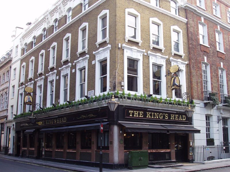 Kings Head W1-1 Feb 2017. (Pub, External, Key). Published on 05-02-2017