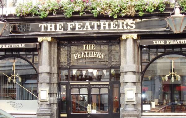 Feathers SW1-2 Sept 2015. (Pub, External). Published on 20-09-2015