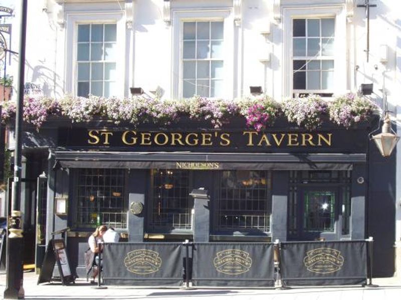 St. George's Tavern SW1 Aug 2015-3. (Pub, External, Key). Published on 09-08-2015