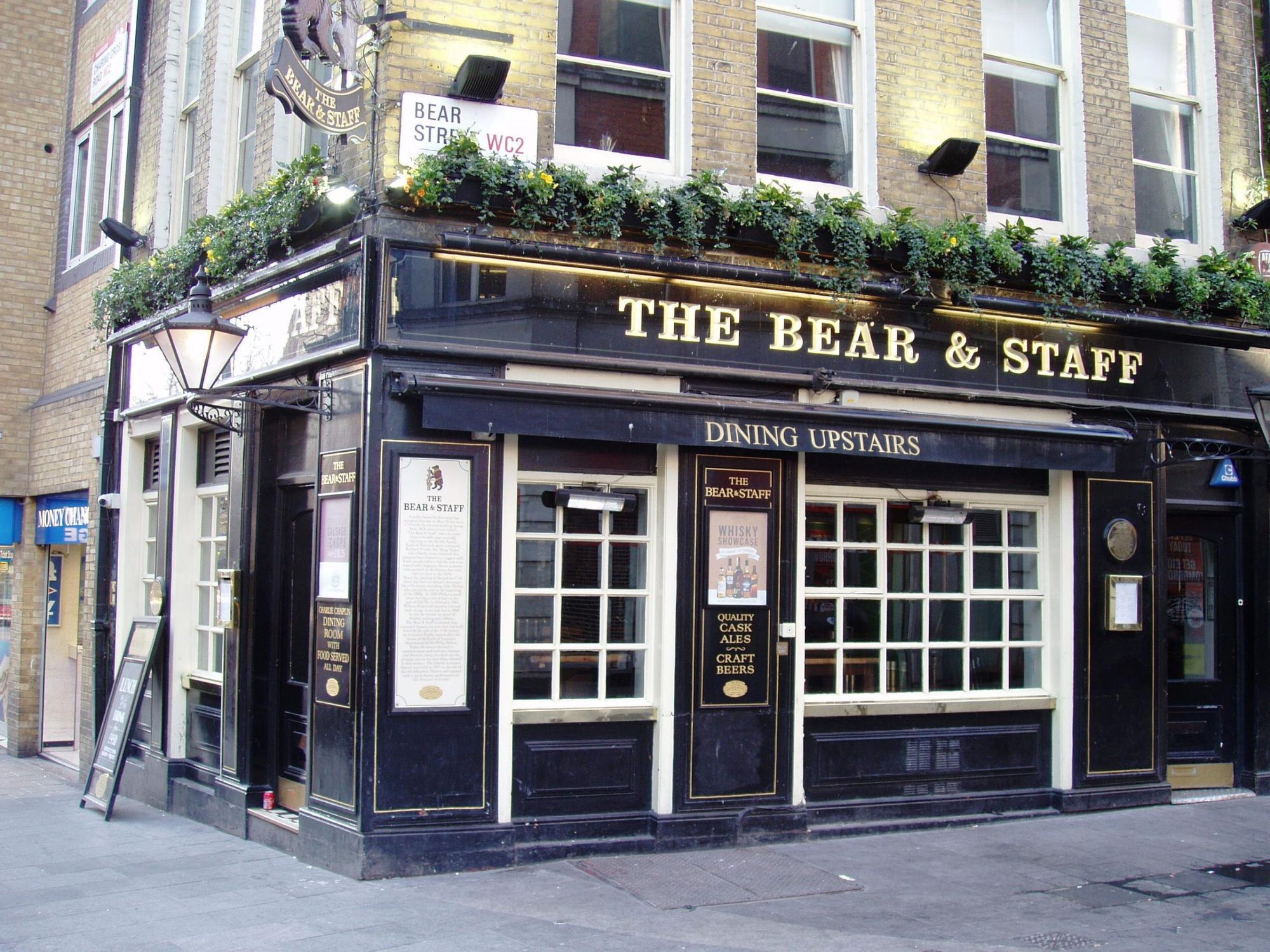 Bear & Staff WC2-1 Feb 2018. (Pub, External, Key). Published on 25-02-2018