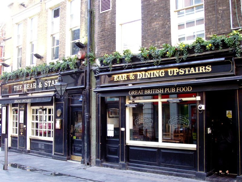 Bear & Staff WC2-2 Feb 2018. (Pub, External). Published on 25-02-2018