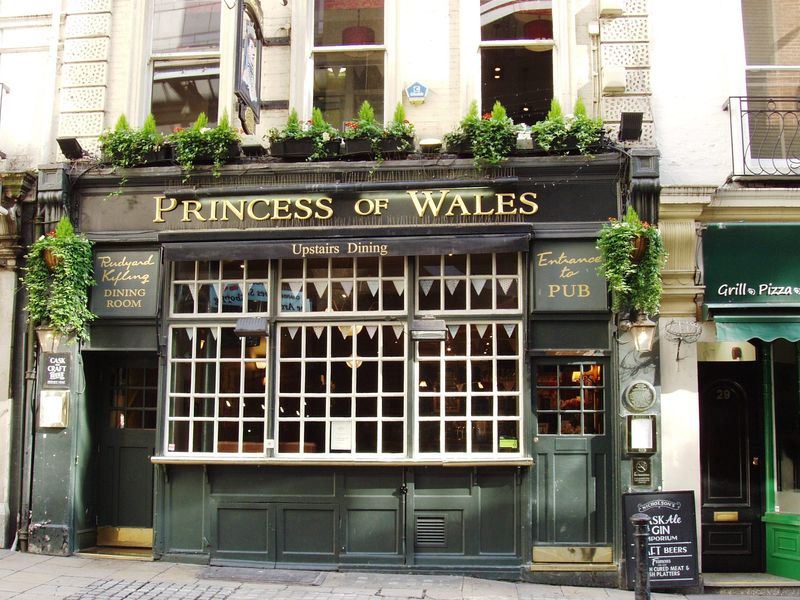 Princess of Wales May 2018. (Pub, External, Key). Published on 07-05-2018