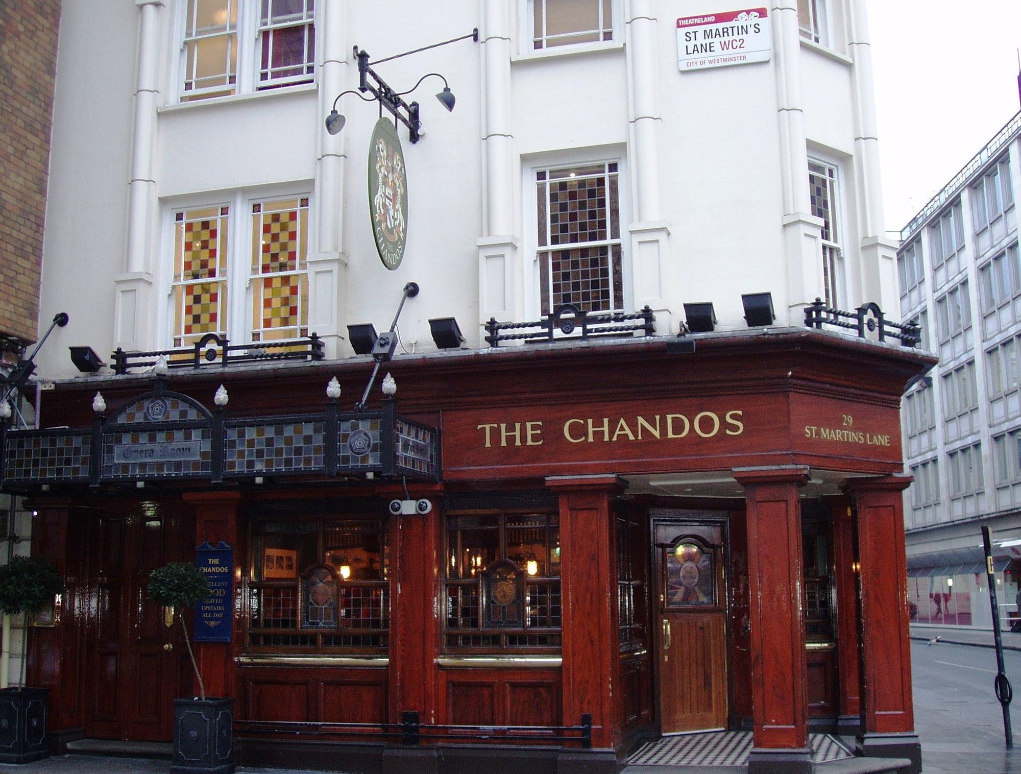 Chandos WC2 side Jan 2017. (Pub, External). Published on 08-01-2017