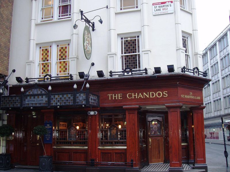 Chandos WC2 side Jan 2017. (Pub, External). Published on 08-01-2017