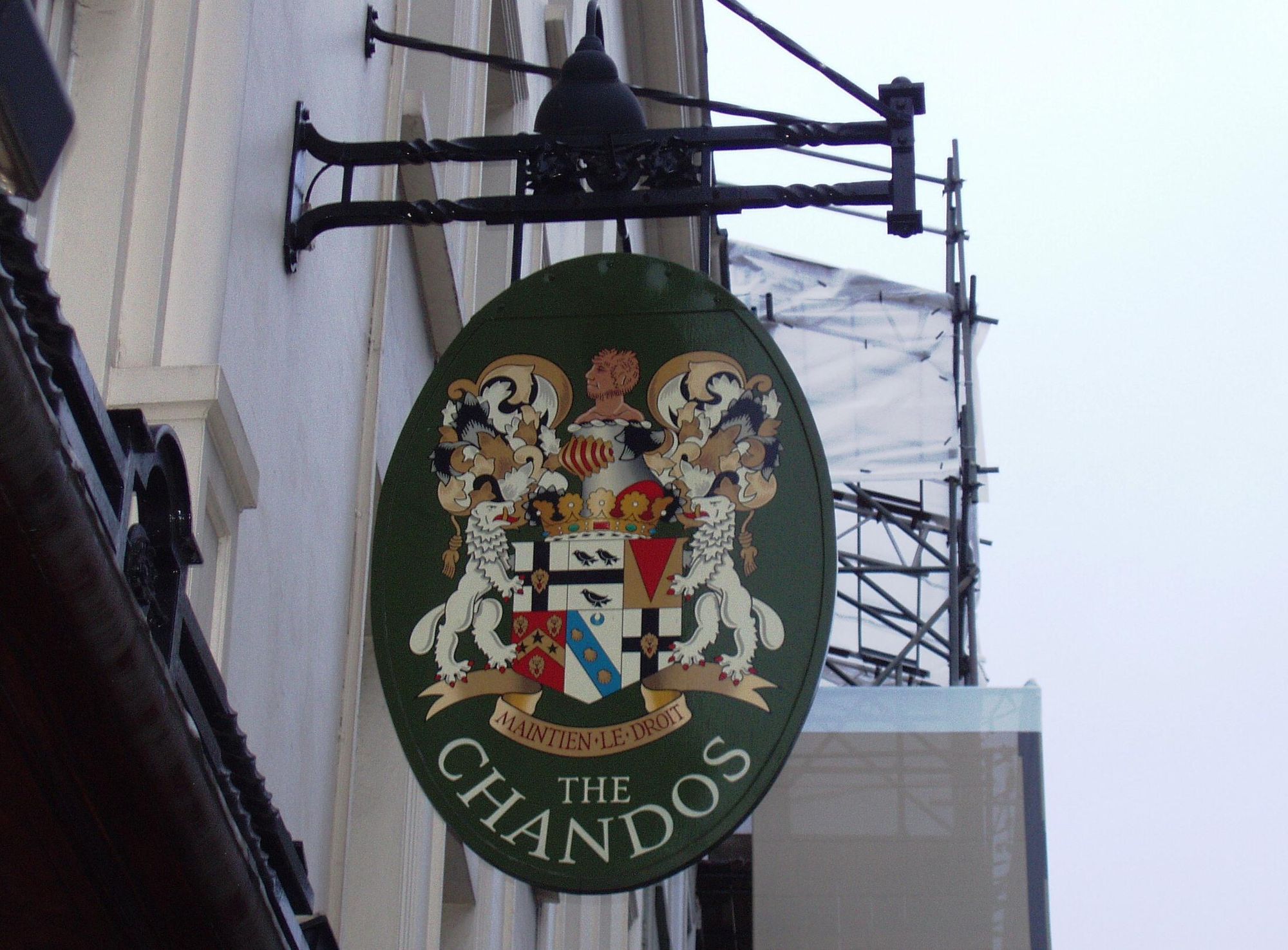 Chandos WC2 sign Jan 2017. (Pub, External, Sign). Published on 08-01-2017