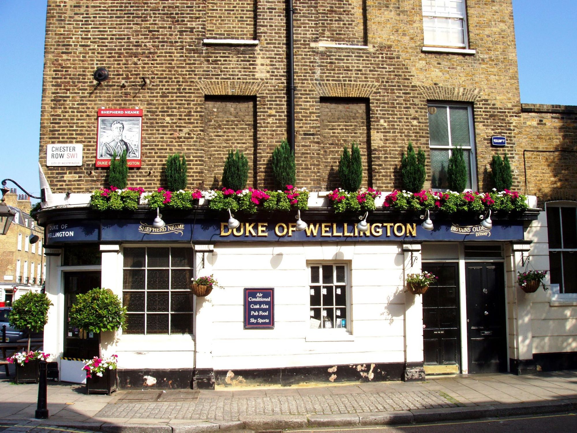 Duke of Wellington SW1-2 June 2017. (Pub, External). Published on 18-06-2017