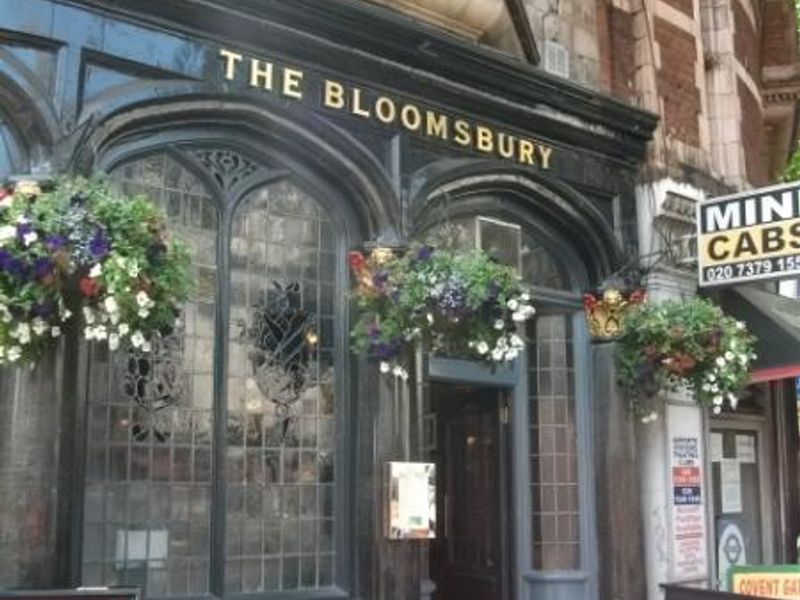 Bloomsbury Tavern alternative view and entrance. (Pub, External, Sign). Published on 17-06-2014